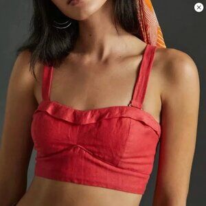 Maeve bandeau top with detachable straps. Needs repair